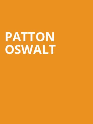 Patton Oswalt, Morrison Center for the Performing Arts, Boise