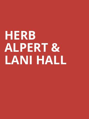 Herb Alpert Lani Hall, Egyptian Theatre, Boise