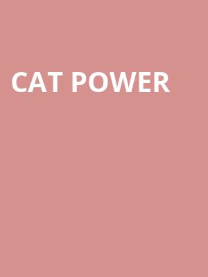 Cat Power, Knitting Factory Concert House, Boise
