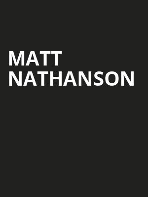 Matt Nathanson, Egyptian Theatre, Boise