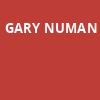 Gary Numan, Knitting Factory Concert House, Boise